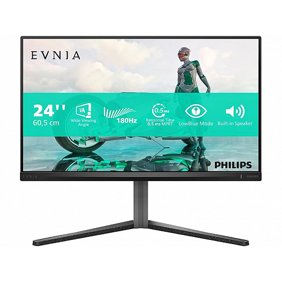 PHILIPS monitor EVNIA 24M2N3200A, 00 23,8" , IPS, 1920x1080, 180Hz, 1ms GtG, HDMIx2,DP, Gsync,freesync, Pivot